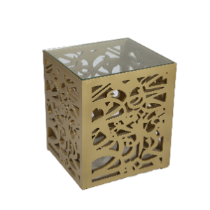 Small Center Tables - Arabic Calligraphy - Set of 3