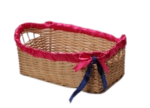 سلة من القش