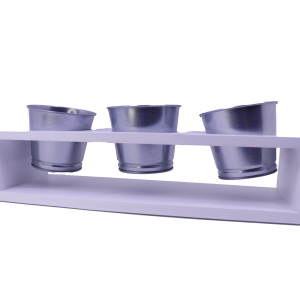 قاعده خشبية مع قوارير تنك ايكيا